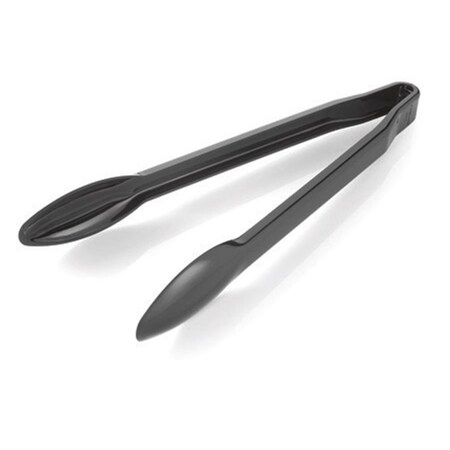 FINELINE SETTINGS Platter Pleasers 12 in. Black Tongs 3312-BK